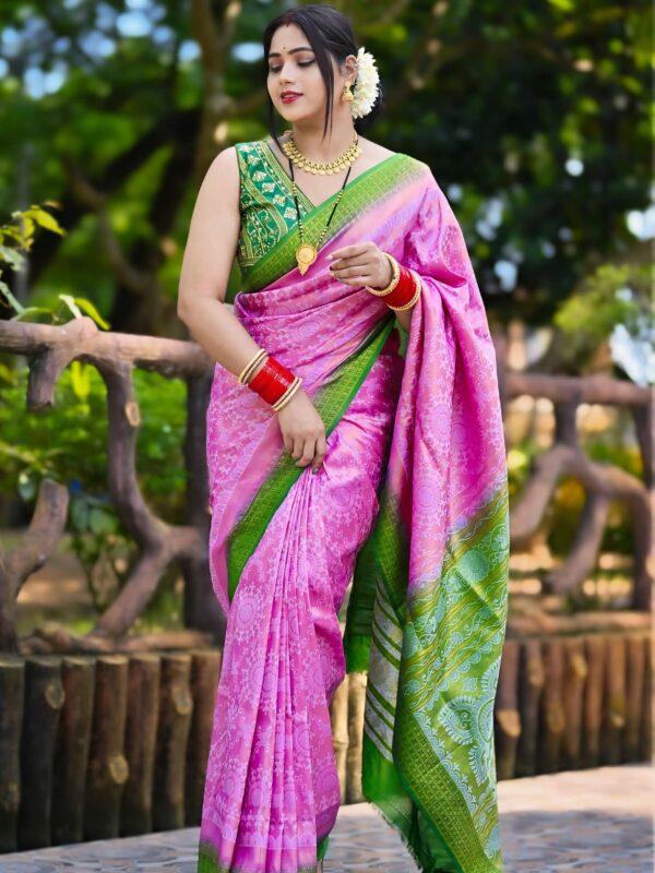 SAMBALPURI DESIGN SILK SAREE