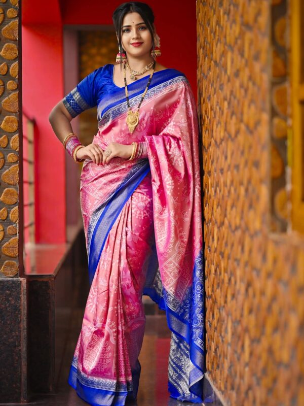 SAMBALPURI DESIGN SILK SAREE