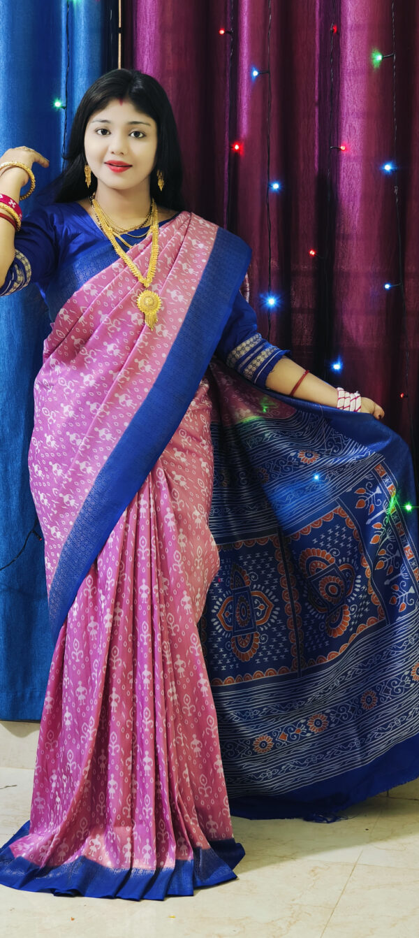 SAMBALPURI DESIGN SILK SAREE